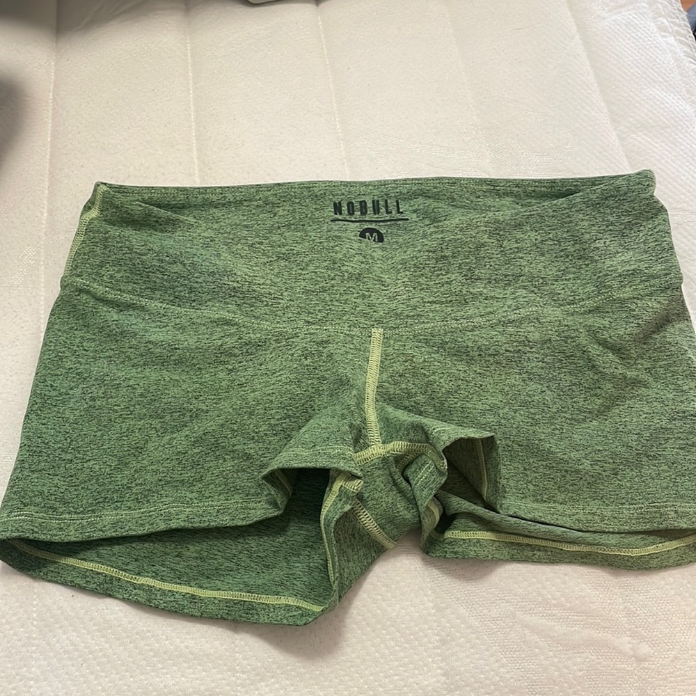 NoBull Heather Green 2” shorts